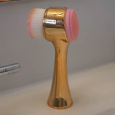 Rose Gold 2-In-1 Facial Cleansing And Massage Brush