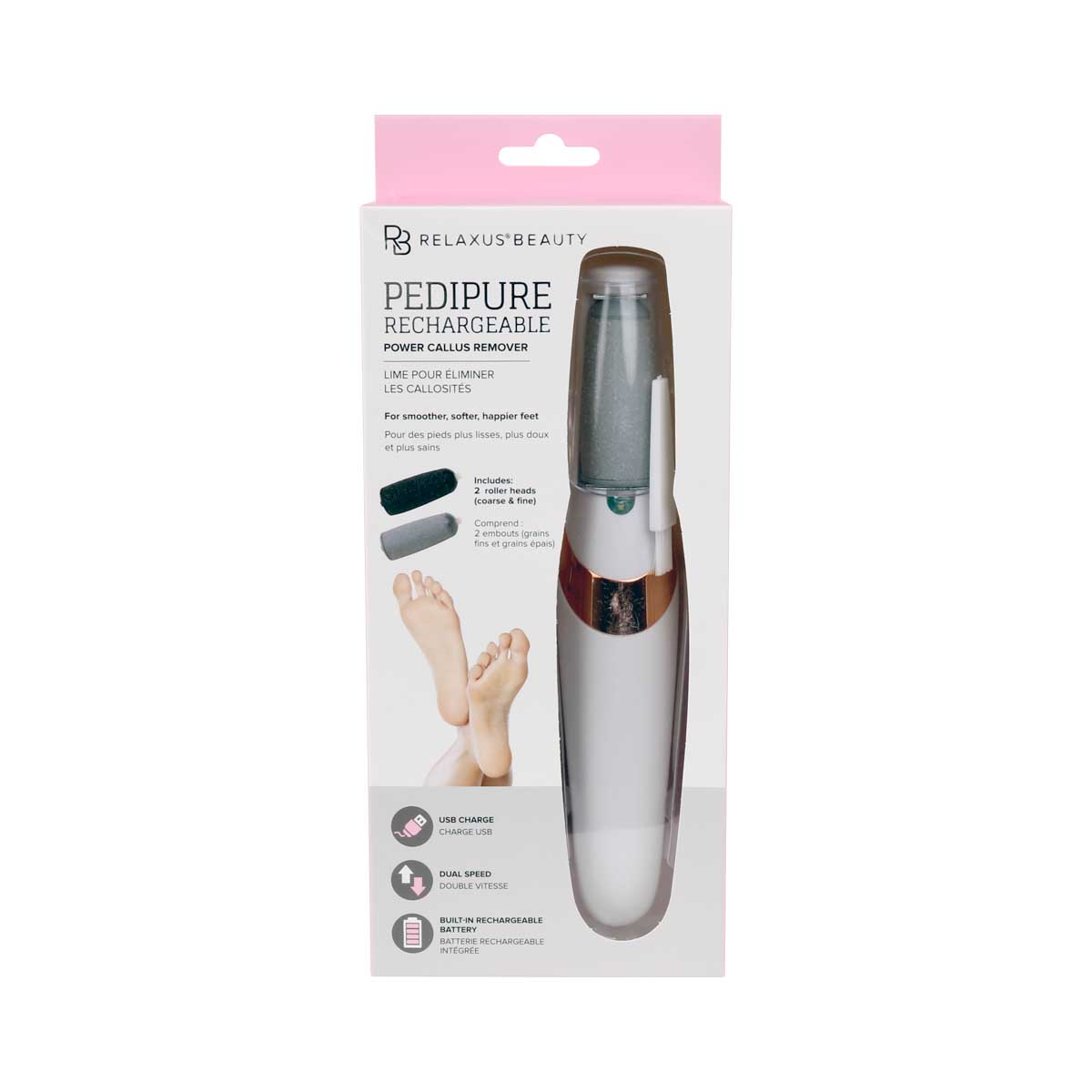 Rechargeable Pedipure Callus Remover