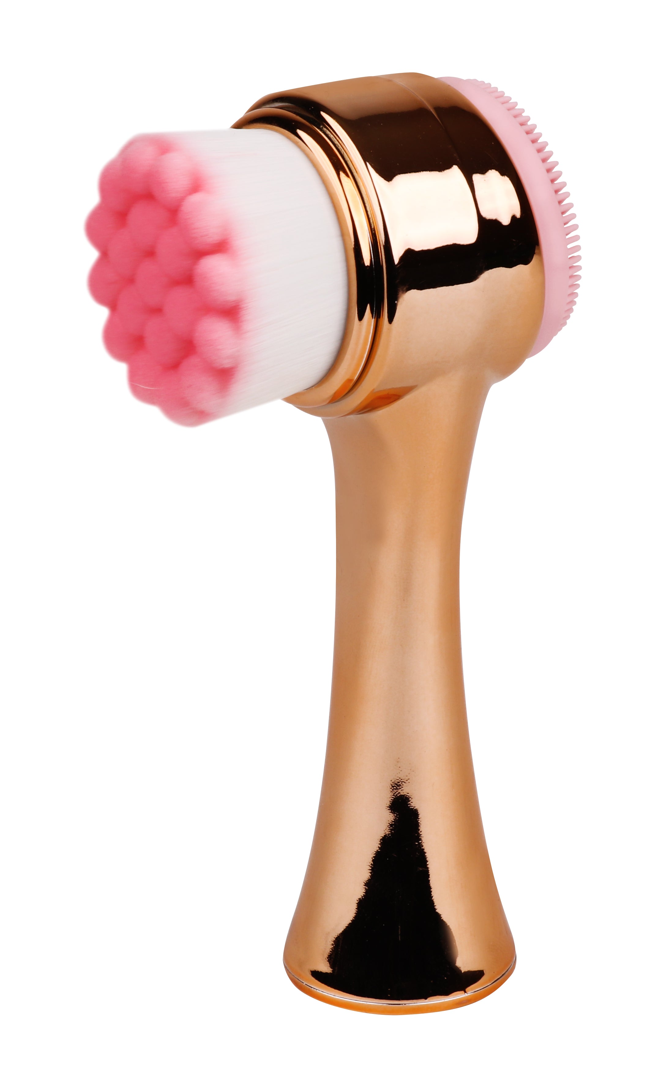 Rose Gold 2-In-1 Facial Cleansing And Massage Brush
