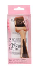 Rose Gold 2-In-1 Facial Cleansing And Massage Brush
