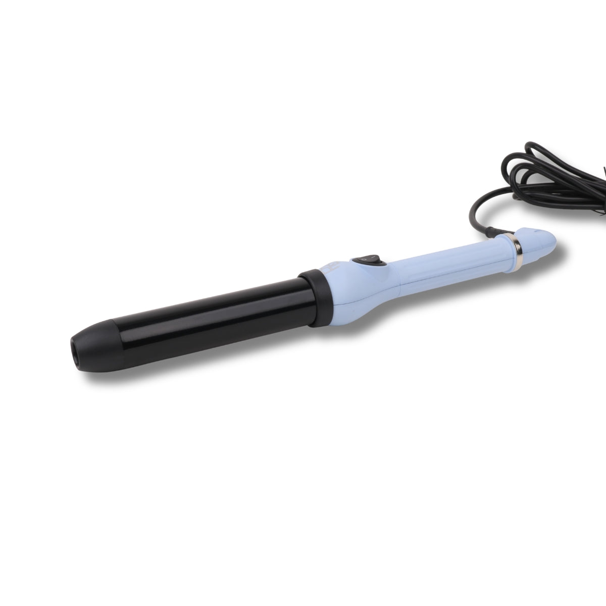 Viva Style Pro 1.25" Clipless Curling Wand | Professional 100% Ceramic Wand (Ice Blue)