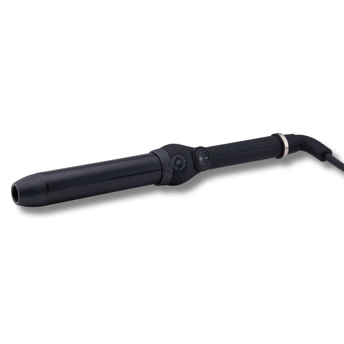 Viva Style Pro 1.25" Clipless Curling Wand | Professional 100% Ceramic Wand (Black & Rose Gold)