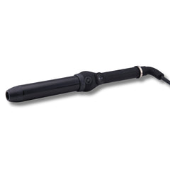 Viva Style Pro 1.25" Clipless Curling Wand | Professional 100% Ceramic Wand (Black & Rose Gold)