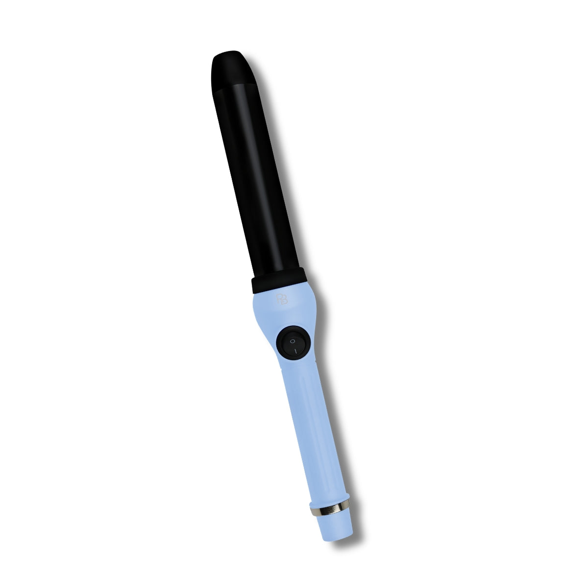 Viva Style Pro 1.25" Clipless Curling Wand | Professional 100% Ceramic Wand (Ice Blue)