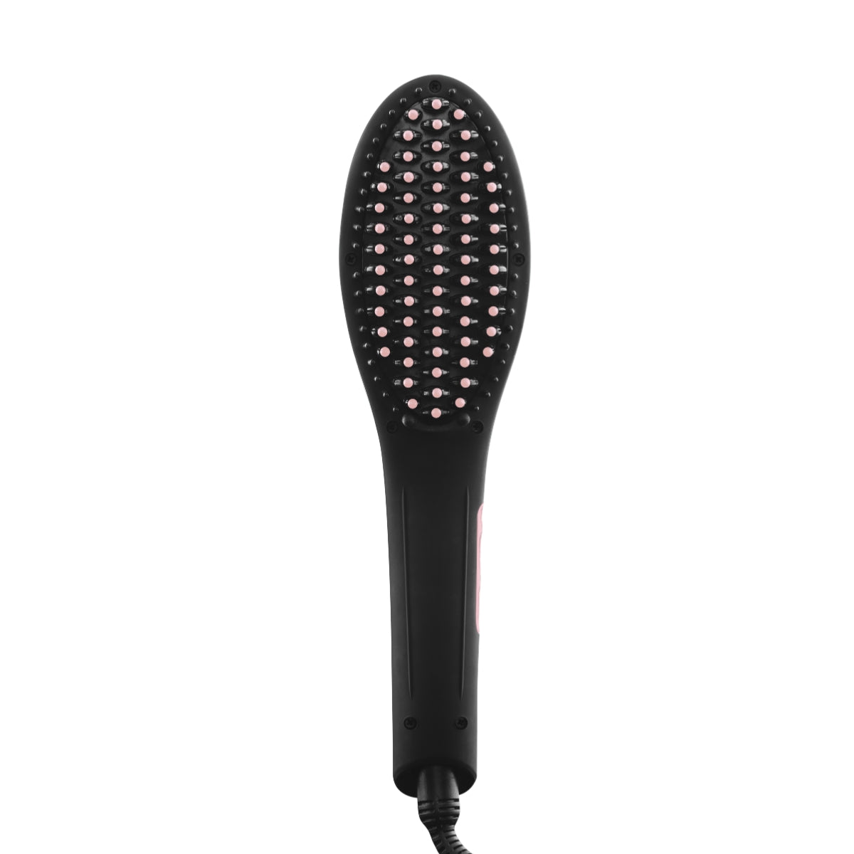 Brush Out Ceramic Ionic Straightening Brush | Anti-Frizz One Pass Technology (Pink Blush)