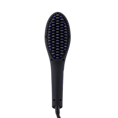 Brush Out Ceramic Ionic Straightening Brush | Anti-Frizz One Pass Technology (Ultraviolet)