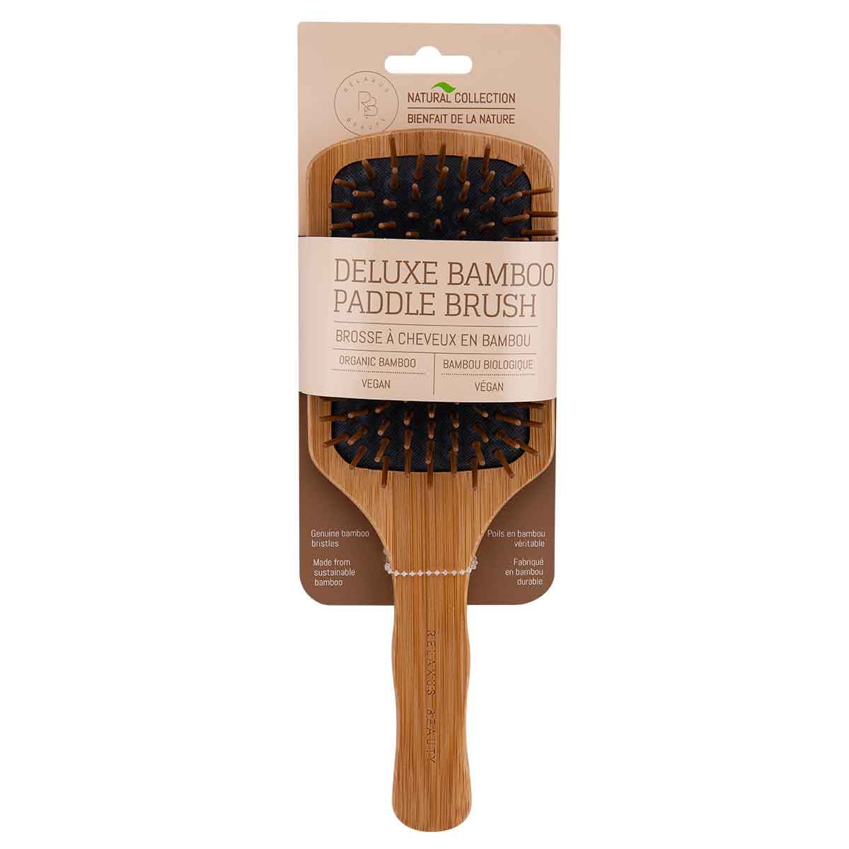 Bamboo Paddle Hair Brush