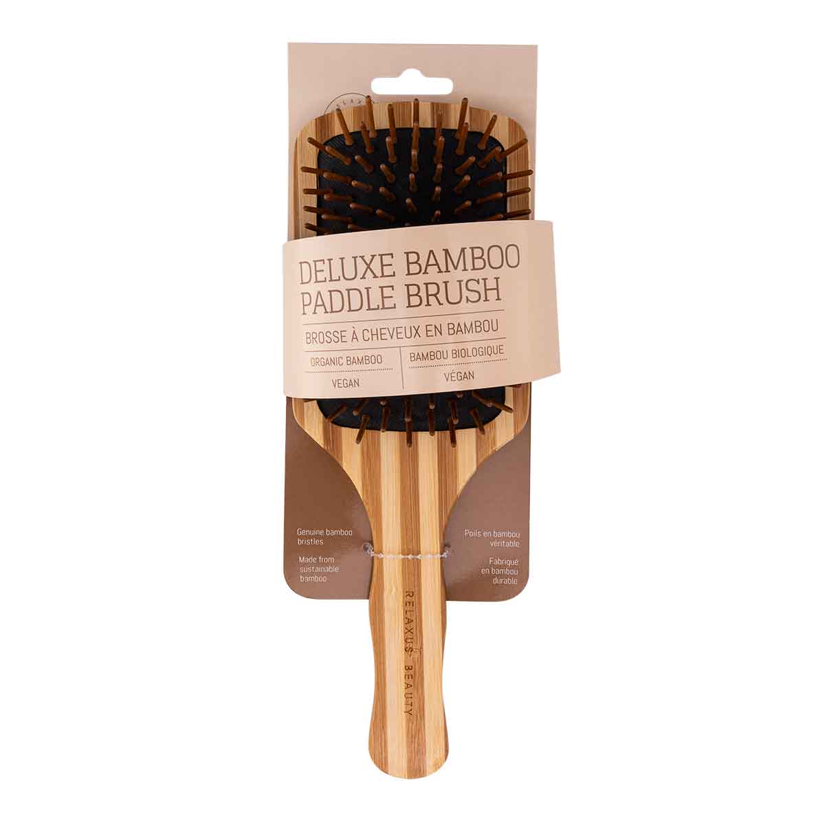 Bamboo Paddle Hair Brush