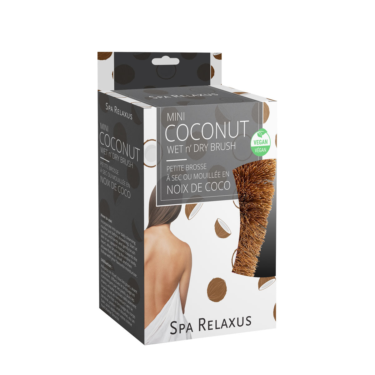Coconut Wet n' Dry Brush Mini