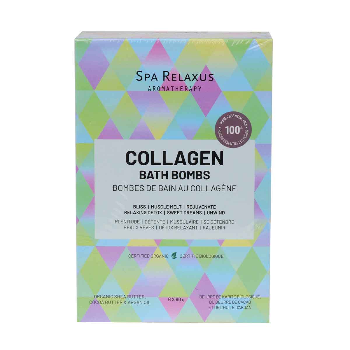 Collagen Bath Bombs 6 -Piece Gift Set (6 x 60 g)