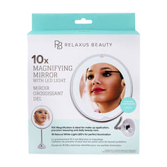 10 x Magnifying Makeup Mirror With LED Light