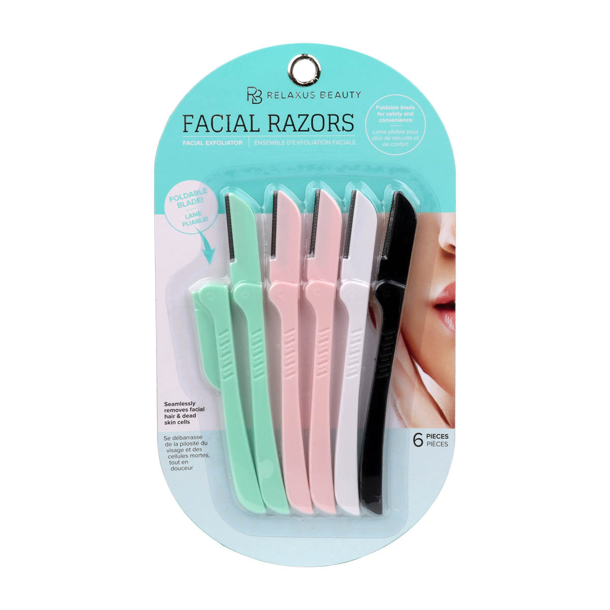 Beauty Razors with Folding Blade (Set of 6) – Relaxus Beauty