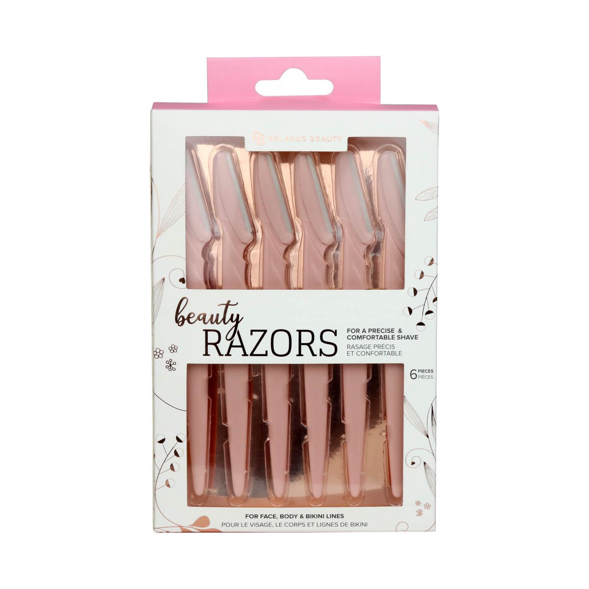 Pink Beauty Razors (Set of 6) – Relaxus Beauty